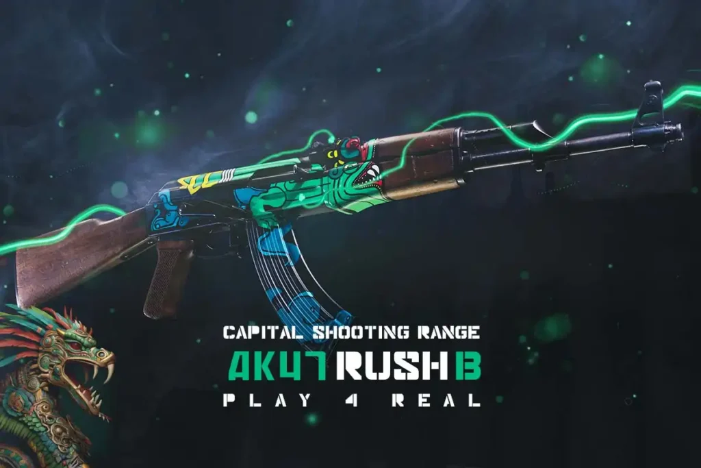 AK47 Rush B CSGO Tiro Budapest Carabina