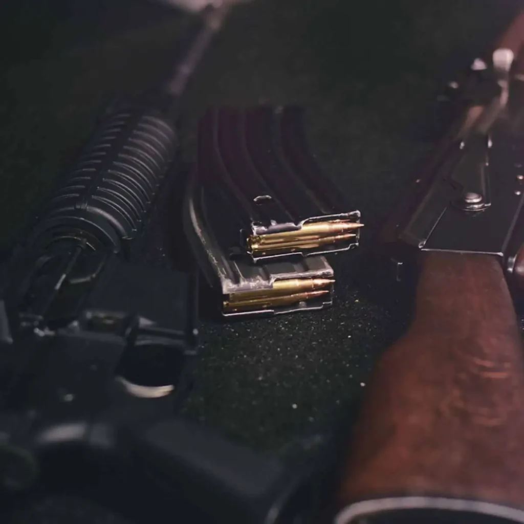 Campo de Tiro Budapest AK47 y M4 con Foto Cargador