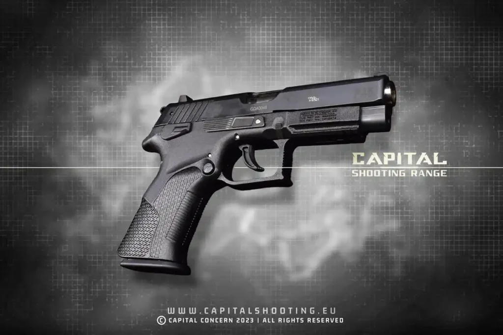 Grand Power P45 Tiro Budapest Pistola