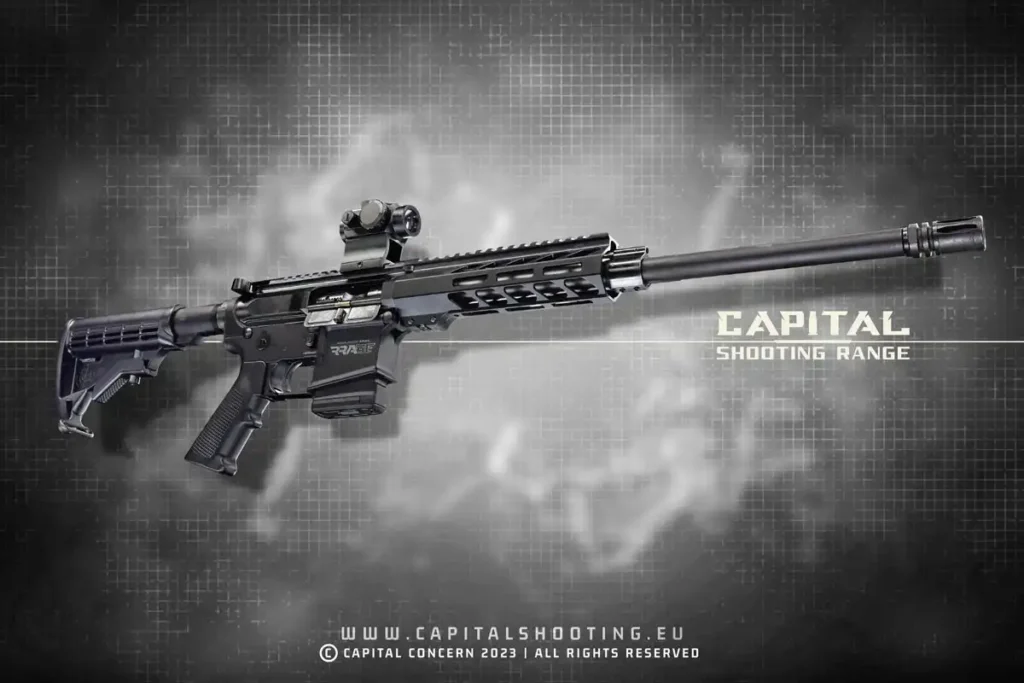 M4 Carabina Rock River RAGE LAR16 Tiro Budapest Carabina