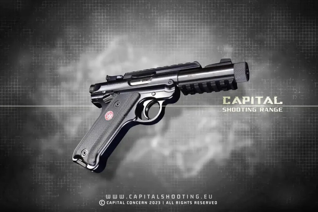 Ruger Mark IV 22LR Tiro Budapest Pistola