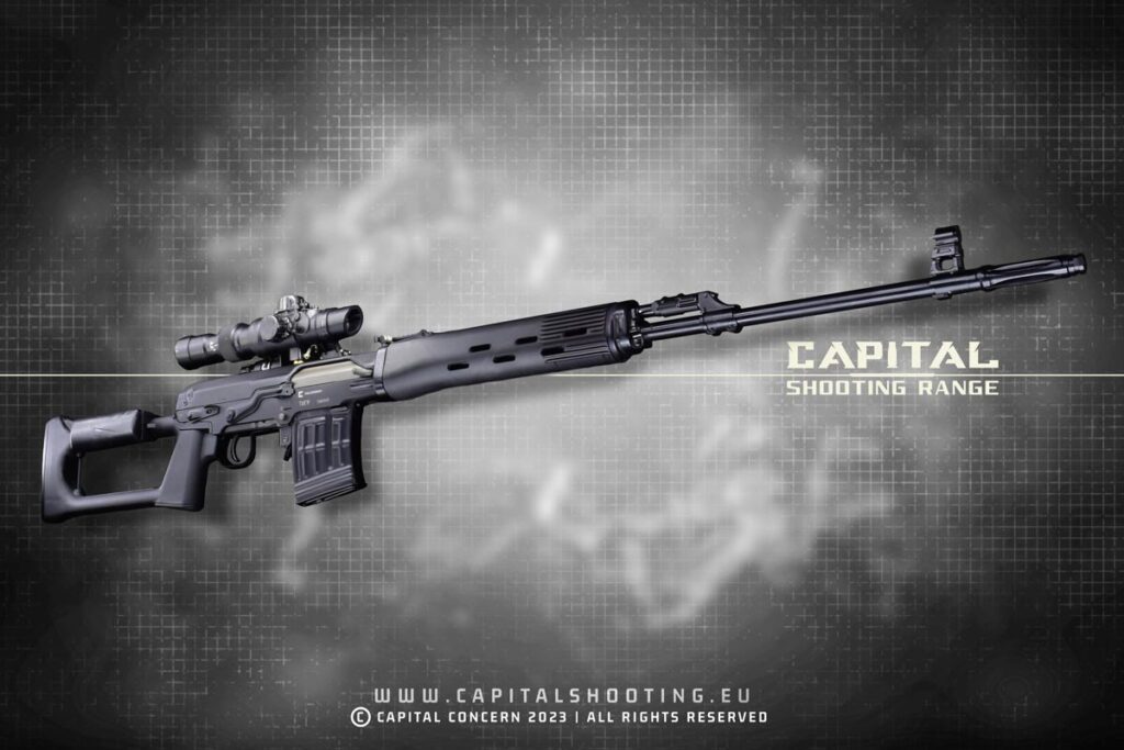 SVD Dragunov Tigr Edición Especial Tiro Budapest Fusil de Francotirador
